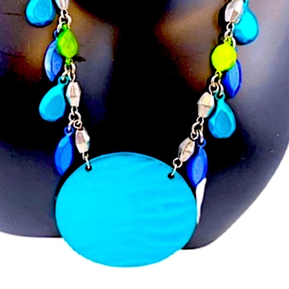 COLORFUL BRIGHT NECKLACE - Picture 6 of 8